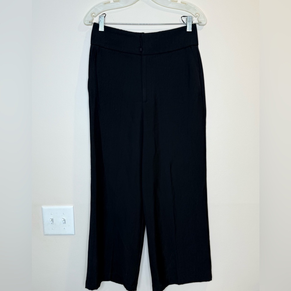 🔥Zara Wide Leg Wide-Leg Black Pants🔥